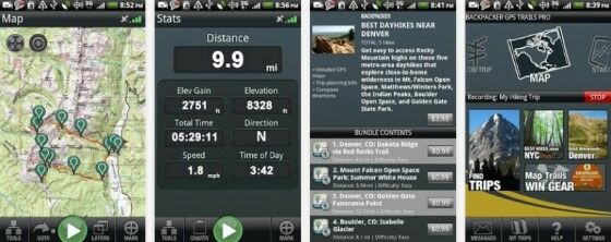 Aplikasi Kesehatan Di Android Backpacker Gps Trails