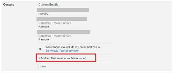 Cara Mengganti Email Facebook Utama 466fc