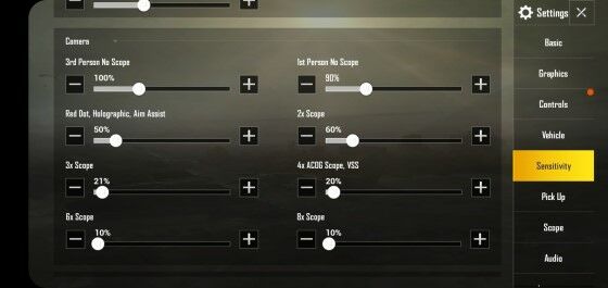 Setting Sensitivitas PUBG Mobile Terbaik 2 8510e