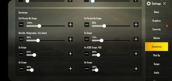 Setting Sensitivitas PUBG Mobile Terbaik 4 9f352