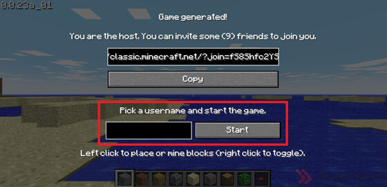 Minecraft Classic 1 B52d7