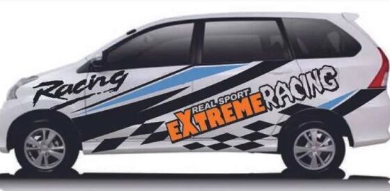 Stiker Mobil Rush 2 5fc5d