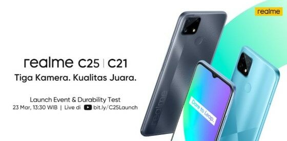 Peluncuran Realme C25 Dan C21 63608