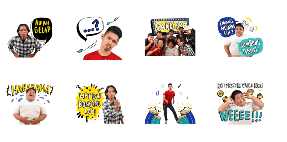 FOTO LINE Indonesia Luncurkan Stiker Edisi Khusus Bang Ijal 56a24