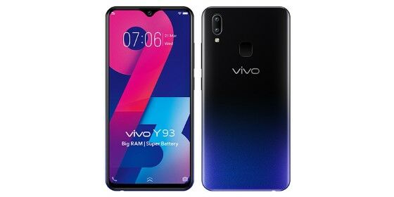 vivo y93 hp vivo ram 4gb