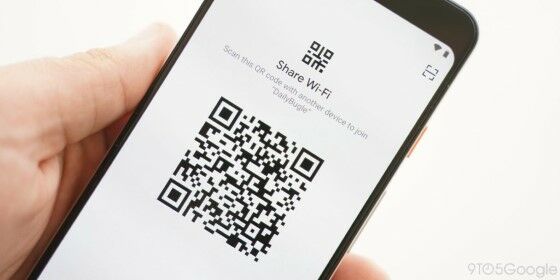 Wi Fi Sharing Via QR Code 9to5Google 67e15