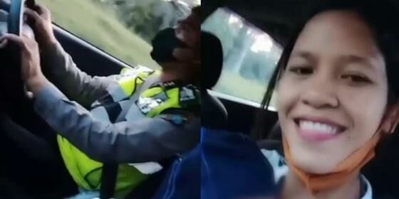 Ibu Hamil Tua Ngidam Naik Mobil Patwal Polisi Ogah Pulang Kalau Tak Dituruti 85a8f