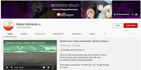 Situs Nonton Anime Gratis Muse Indonesia 20684