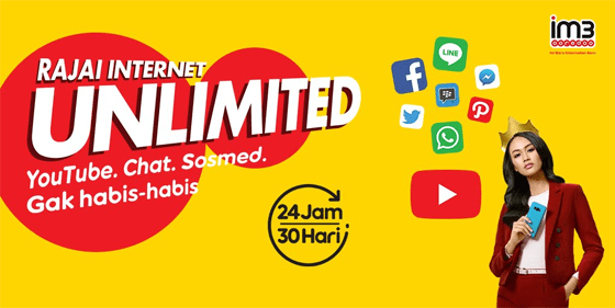 Paket Internet Unlimited Indosat Ooredoo