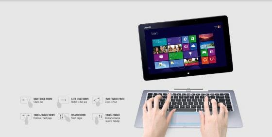 Asus Notebook Touchscreen T300LA Ultrabook 145c4
