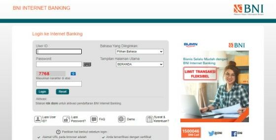 Bni Internet Banking Versi Desktop 14b41