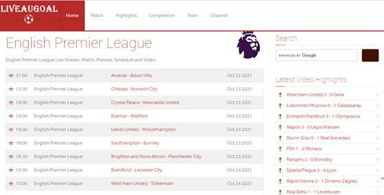 Link Live Streaming Premier League Gratis Liveaugoal Aec76