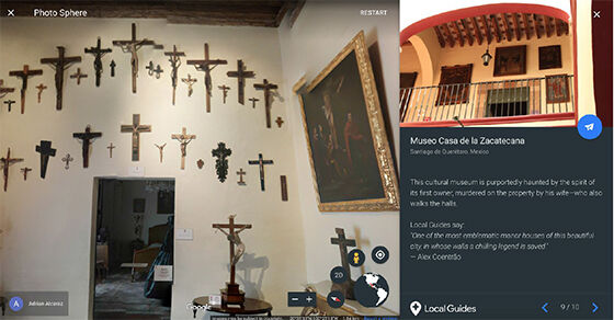 Museum Casa De La Zacatanaca Tempat Berhantu Google Earth