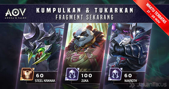 Event Fragment Zaman Now Arena Of Valor 1