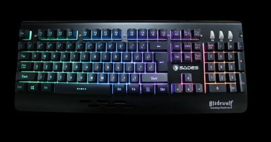 Keyboard Sades Bladewolf LED Custom E8c59