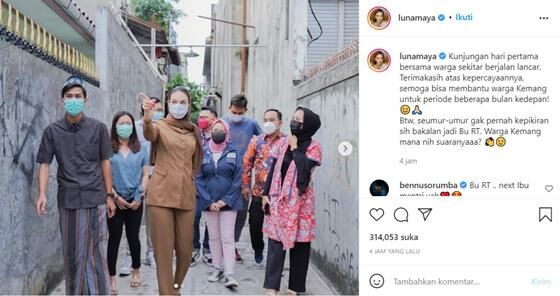 Luna Maya Resmi Jadi Ketua RT 1 6ac96