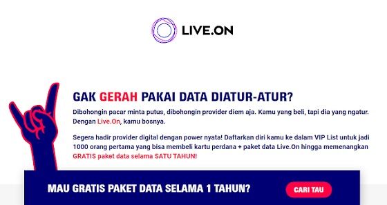 Paket Internet Live On Xl 12 538db