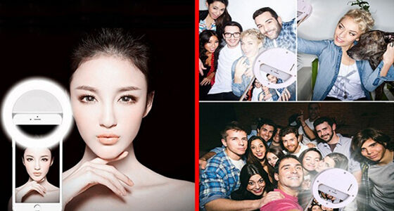 Selfie Flash Lights Aksesoris Smartphone Unik
