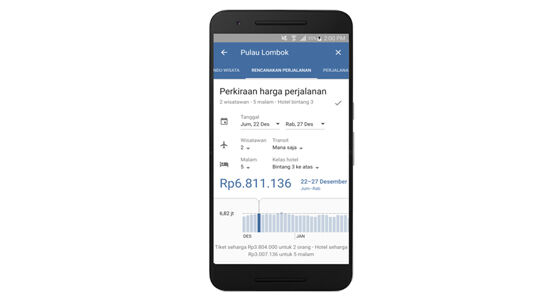 Google App Rencanakan Liburan Makin Mudah 7