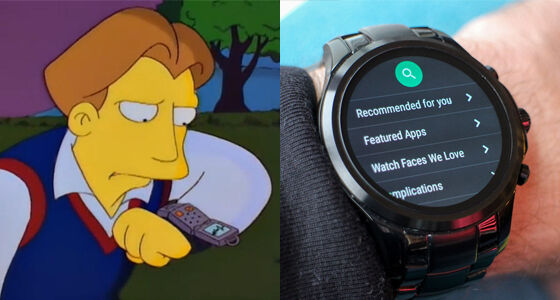Smartwatch Prediksi The Simpsons