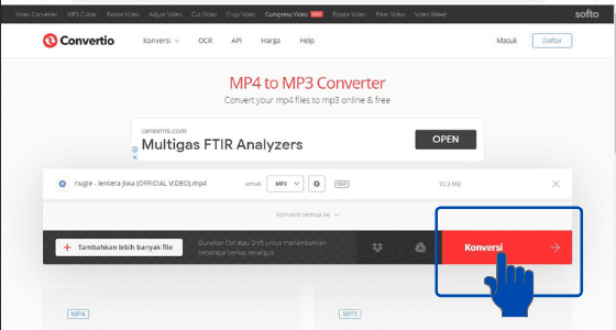 Cara Mengubah Video Menjadi Mp3 7b0b9