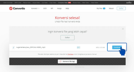 Cara Mengubah Video Menjadi Mp3 Online 4a706