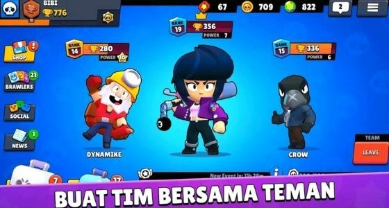Main Brawl Stars Mod Apk 1207c