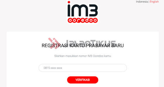 Registrasi Kartu Indosat Online Ca167
