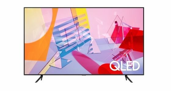 TV LED Samsung 43 Inch QLED Q60T 4K Smart TV 2020 3d583