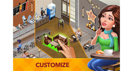 Fitur Unggulan My Cafe MOD APK 77890