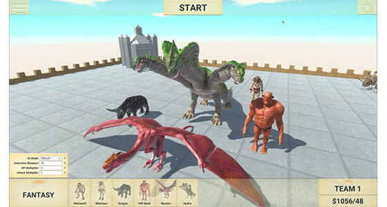 Fitur Unggulan Animal Revolt Battle Simulator MOD APK 46e77