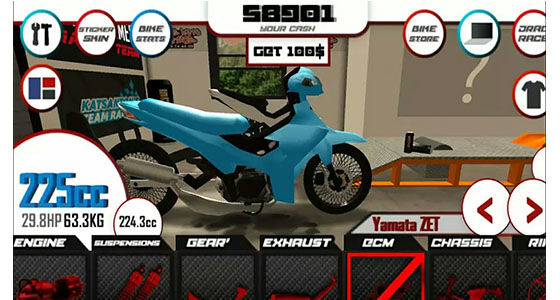 Perbedaan SouzaSim Drag Race Orisinal MOD APK 6e448