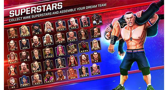 Fitur Unggulan WWE Mayhem MOD APK 43cea