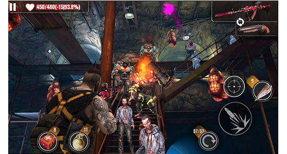 Fitur Unggulan Zombie Hunter MOD APK Offline Games 396ec