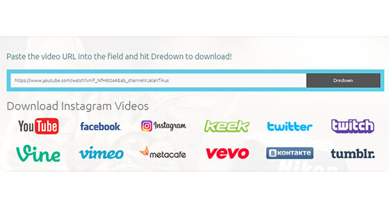 Cara Download Video Dengan Situs DreDown E73fc