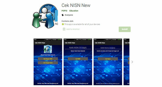 Cek NISN New 0ddb9
