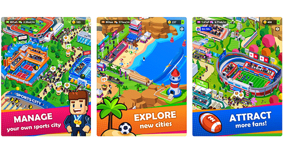Download Sport City Tycoon MOD APK Unlimited Money And Gems E2580
