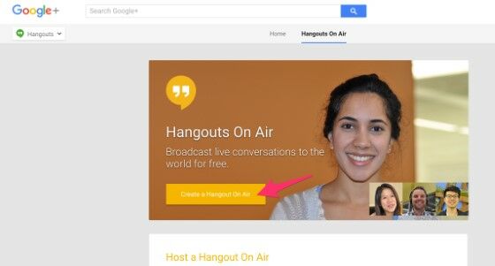 Hangouts On Air 9a5f9