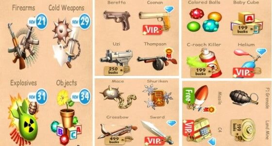 Kick The Buddy Unlock All Weapons Custom 90656
