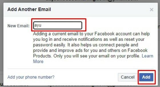Cara Mengganti Alamat Email Facebook Yang Di Hack 1ca28