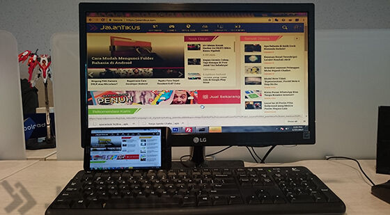 Cara Menjadikan Android Sebagai Monitor Dengan Spacedesk