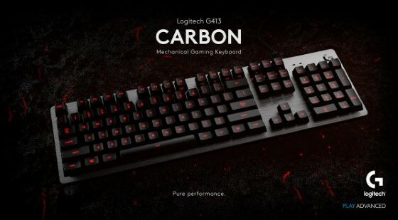 Keyboard Logitech G413 Carbon Custom 88110