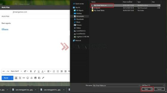 Cara Mengirim Tugas Lewat Email Ke Guru Lewat Hp 00536