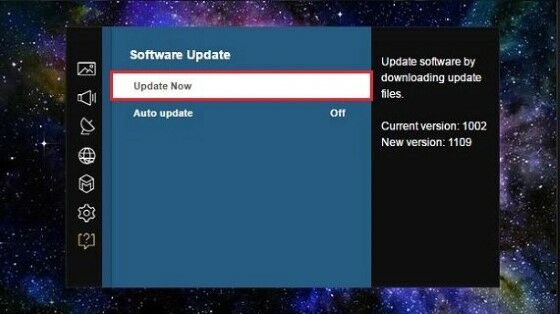 Software Update 5ffa2