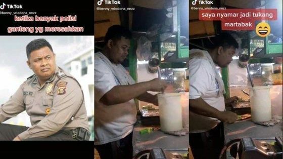 Viral Di Tiktok Kisah Seorang Polisi Menyamar Jadi Pedagang Martabak 57776