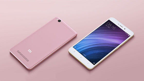 Xiaomi Redmi 4a Rose Gold