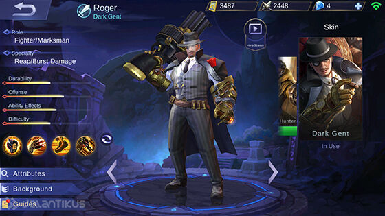 Roger Mobile Legends 2