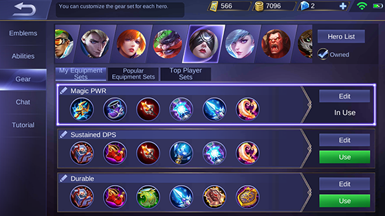 Build Item Pharsa Mobile Legends