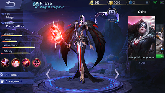 Hero Pharsa Mobile Legends