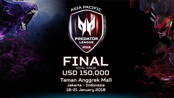 Grand Final Apac Predator League 2018 Dimulai 3